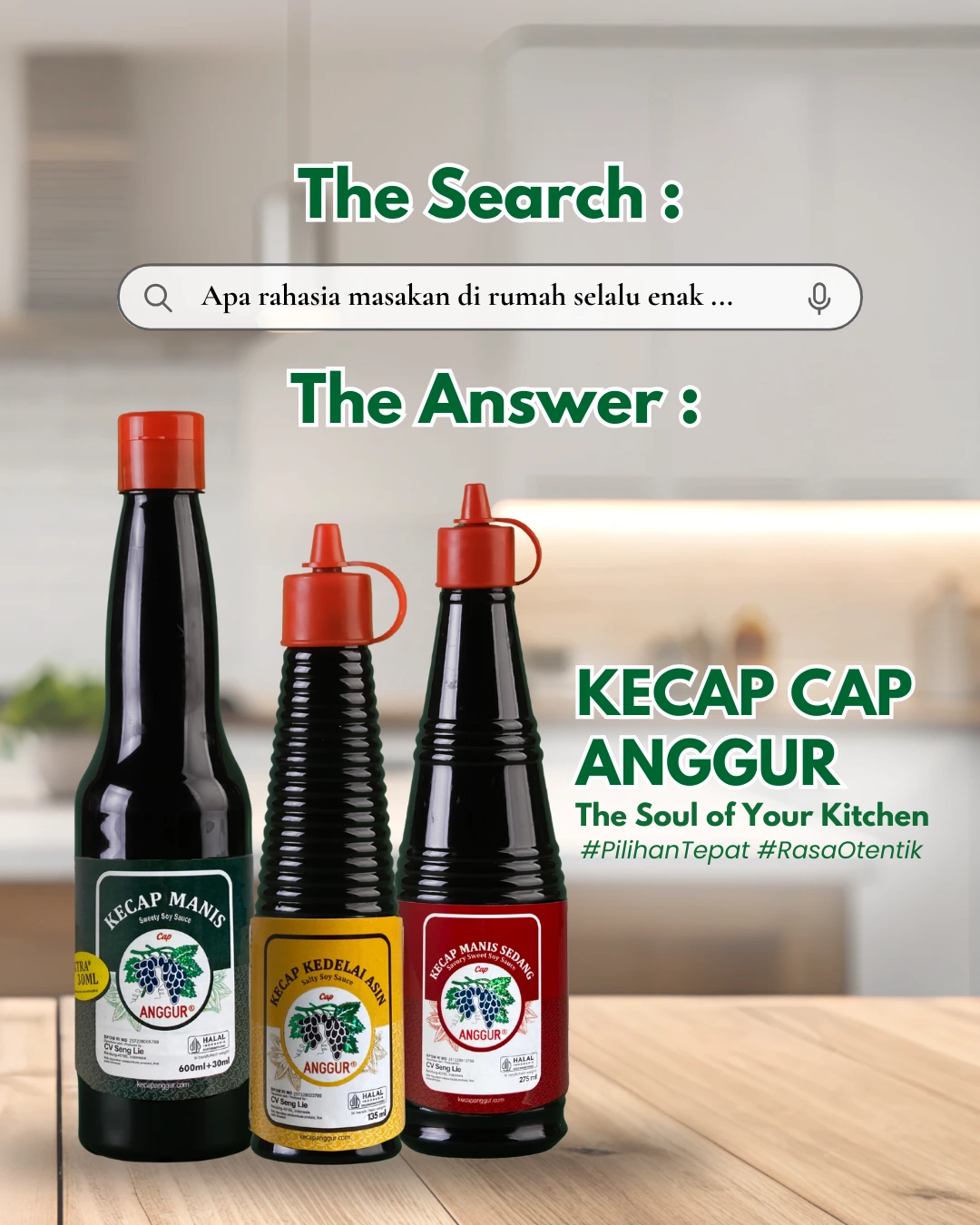 Rangkaian Produk Kecap Anggur
