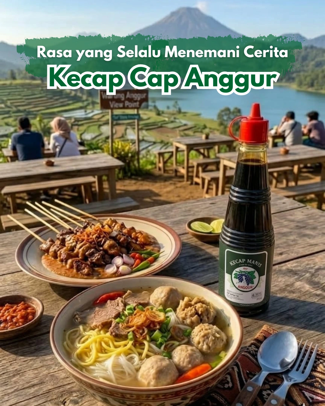 Kecap Anggur di Warung Makan